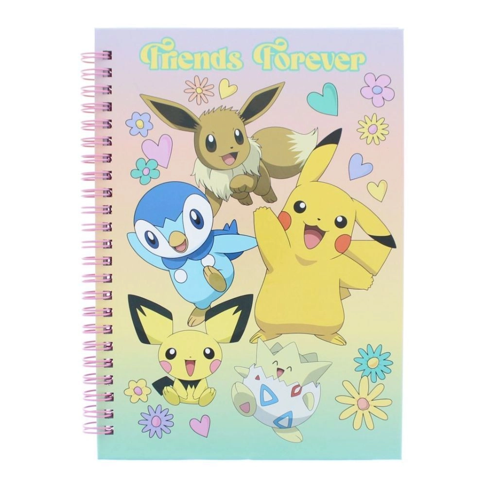BLUEPRINT COLLECTIONS Pokemon A5 Hardcover - Lined 80 Pages