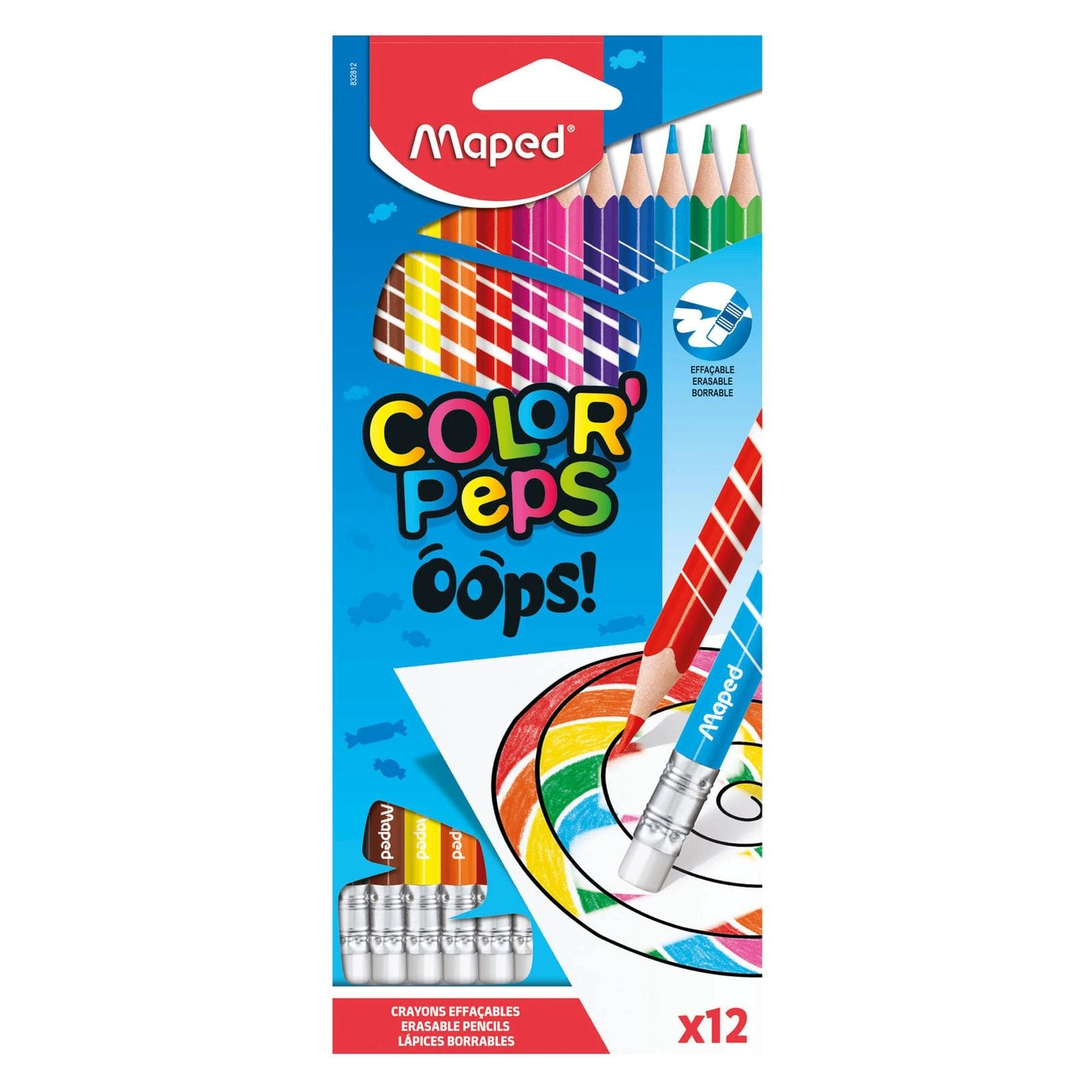Maped Color'Peps Oops - 12 PCS
