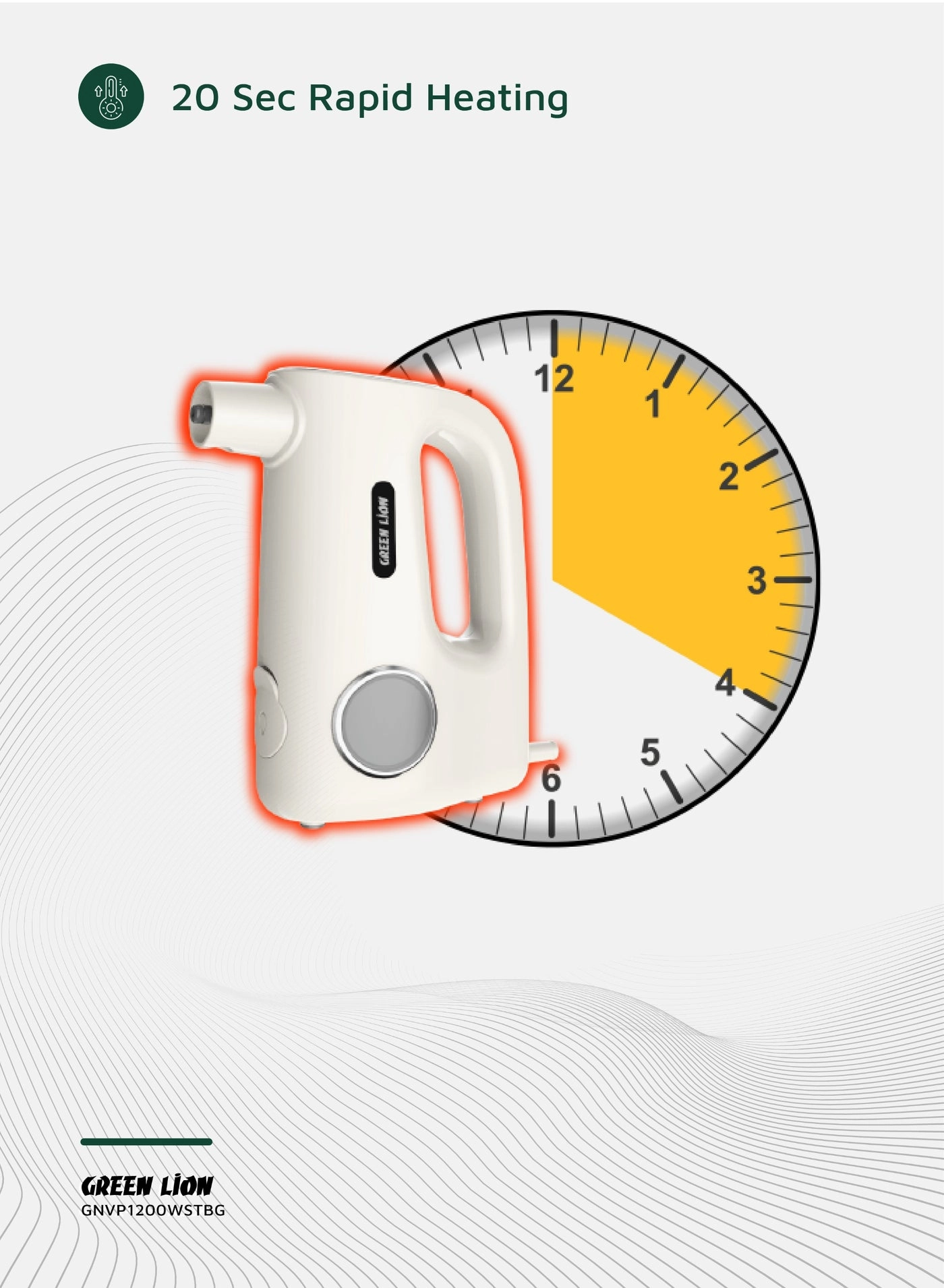 Vapor Pro Steam Cleaner - 1200W Beige