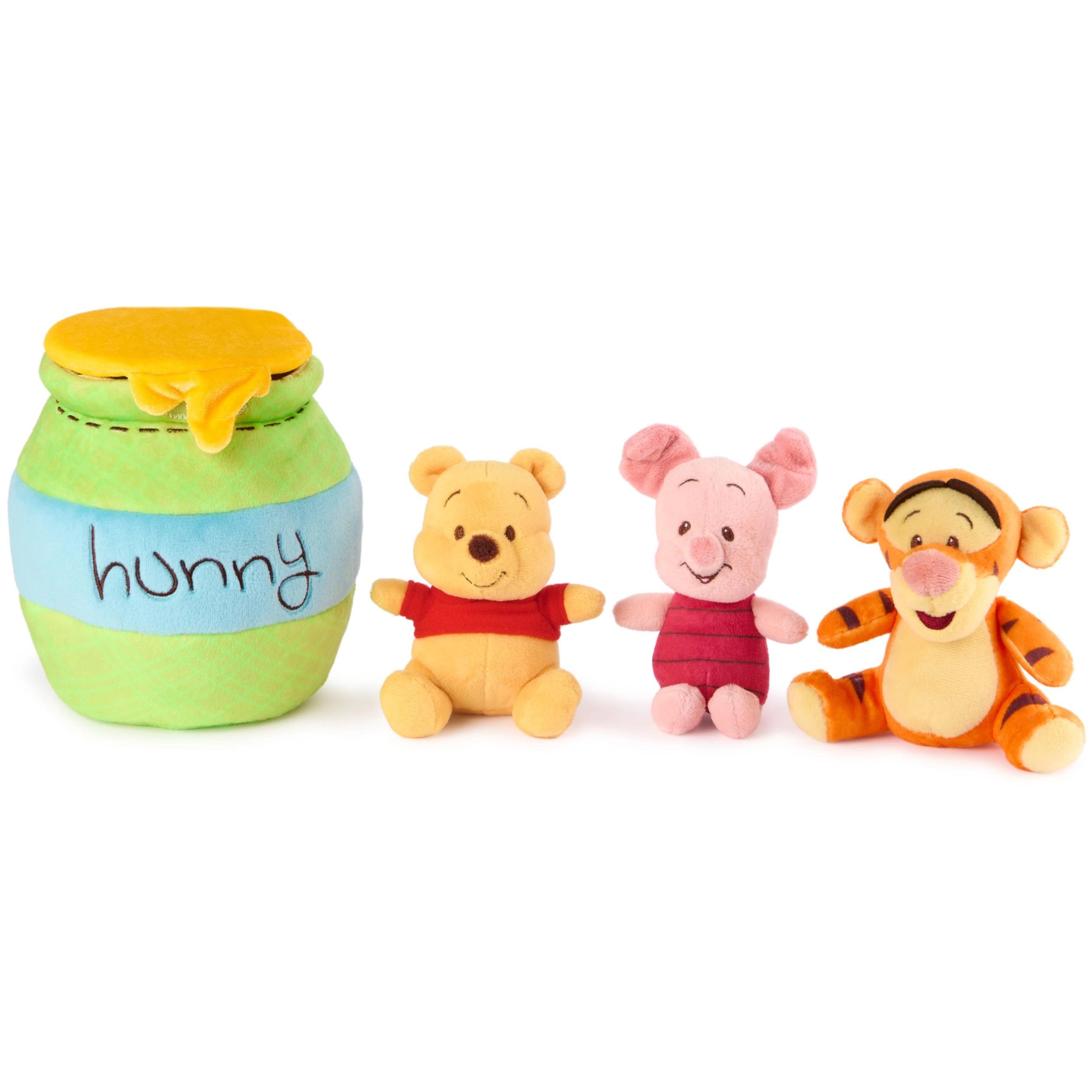 Spin Master Winnie The Pooh Plush Playset - rattle squeaker crinkle