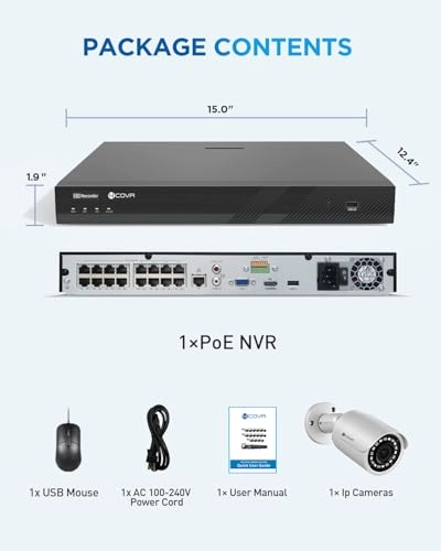 ELY-NVR16P4TC - 16 channels