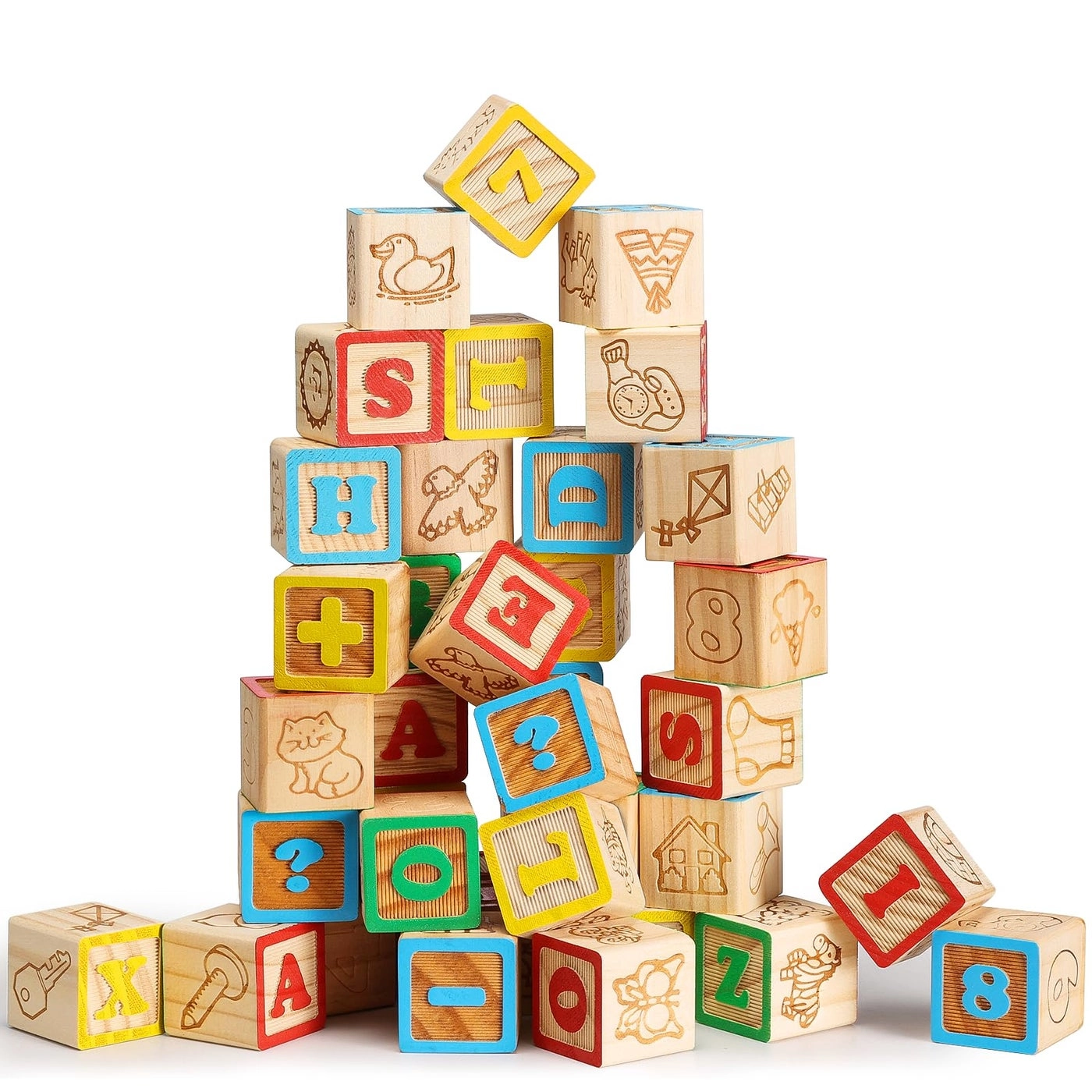 Abc Blocks - Toddlers 40 pieces
