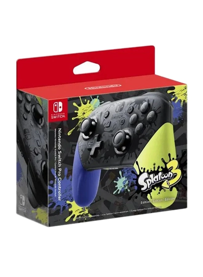 Nintendo Switch Pro Controller Splatoon 3 Edition