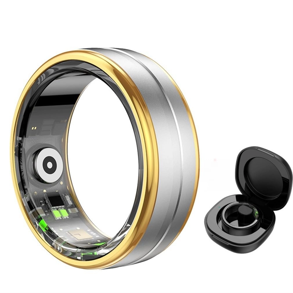 Smart Health Ring - 10 Silver Waterproof