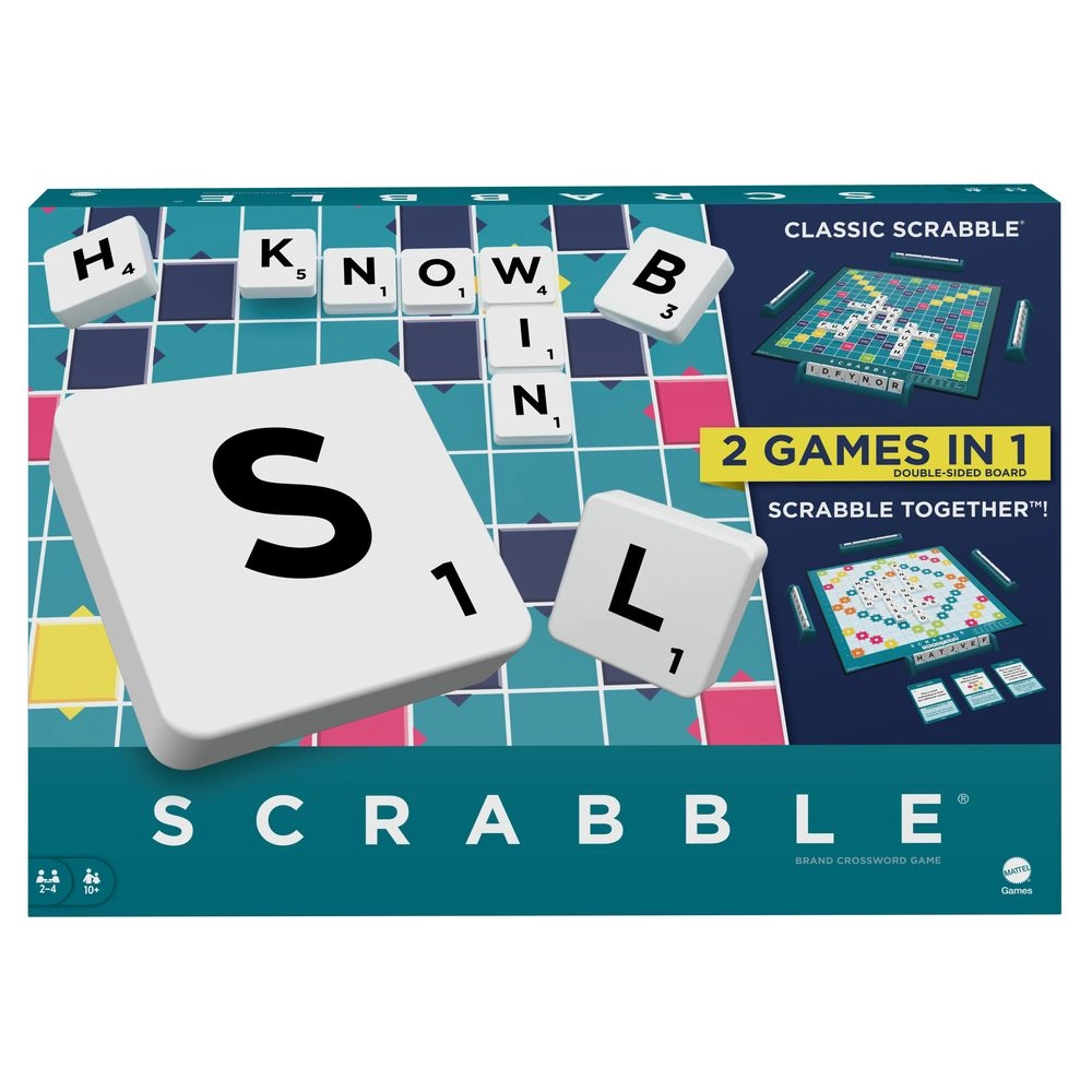 Mattel Classic Scrabble - 2-In-1