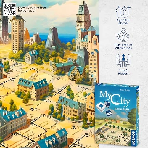 My City Roll and Build - Dice Game Roll and Write