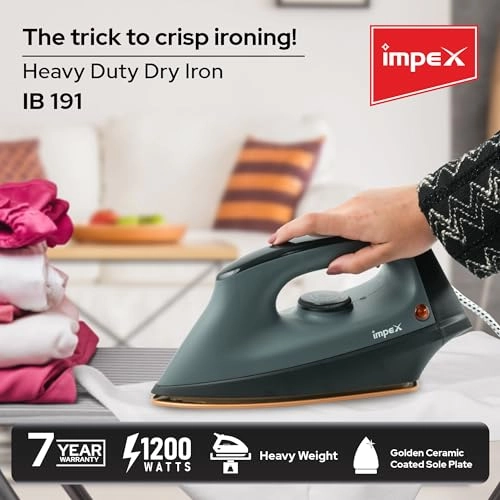IB 191 - Heavy Duty Dry Iron 1200W