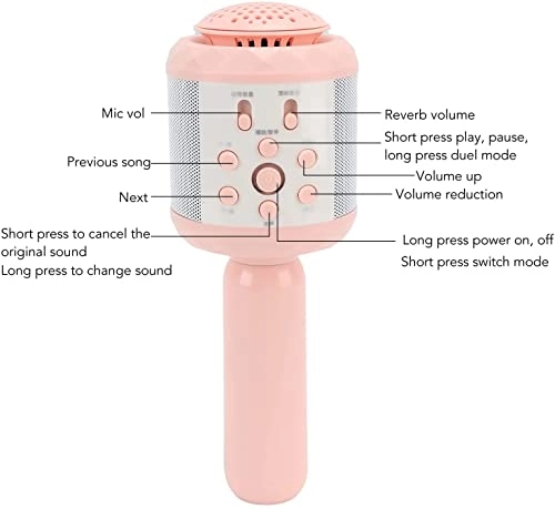 Karaoke Bluetooth Microphone Wireless Microphone