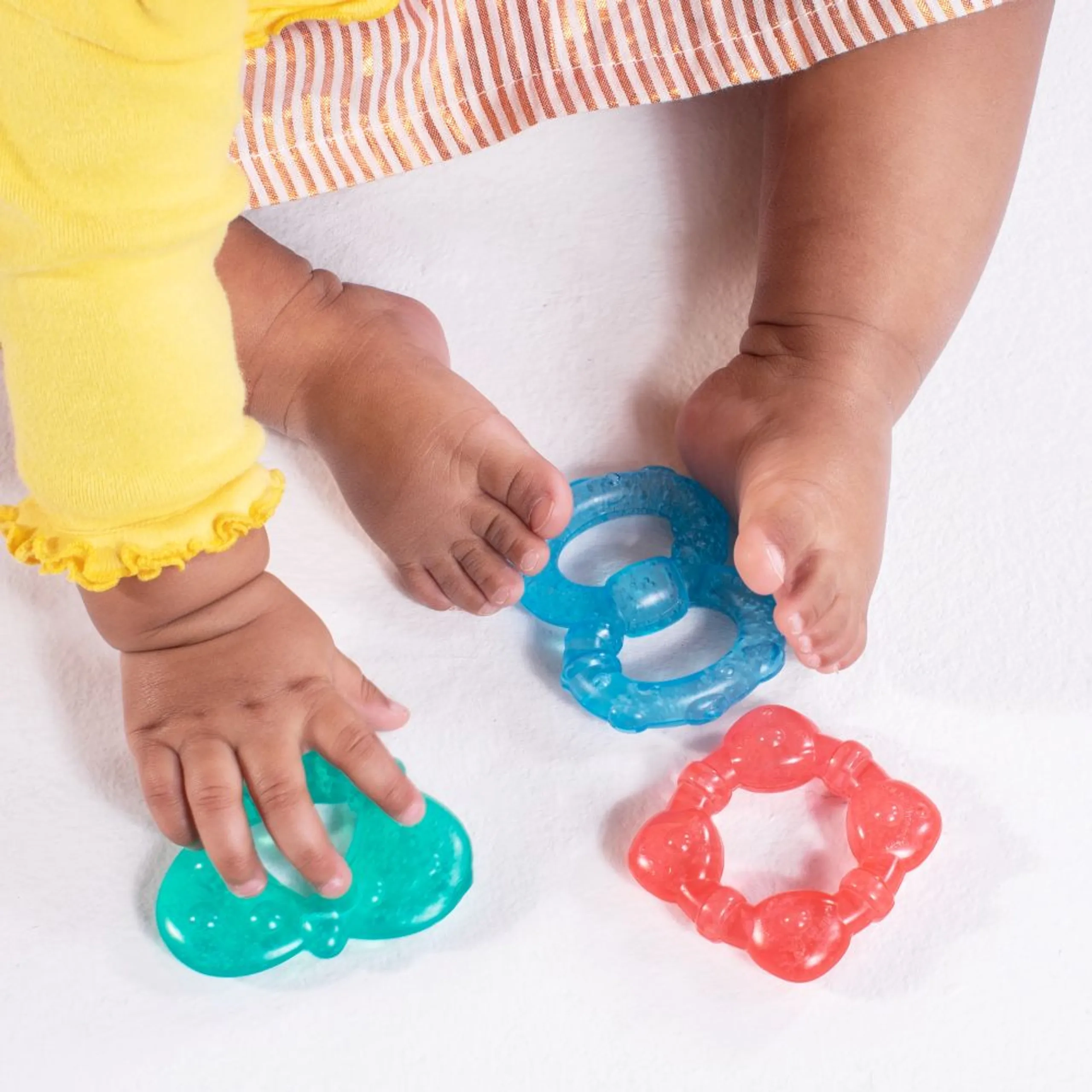 Stay Cool Teethers - 3-Pack BPA-free Multi-Texture