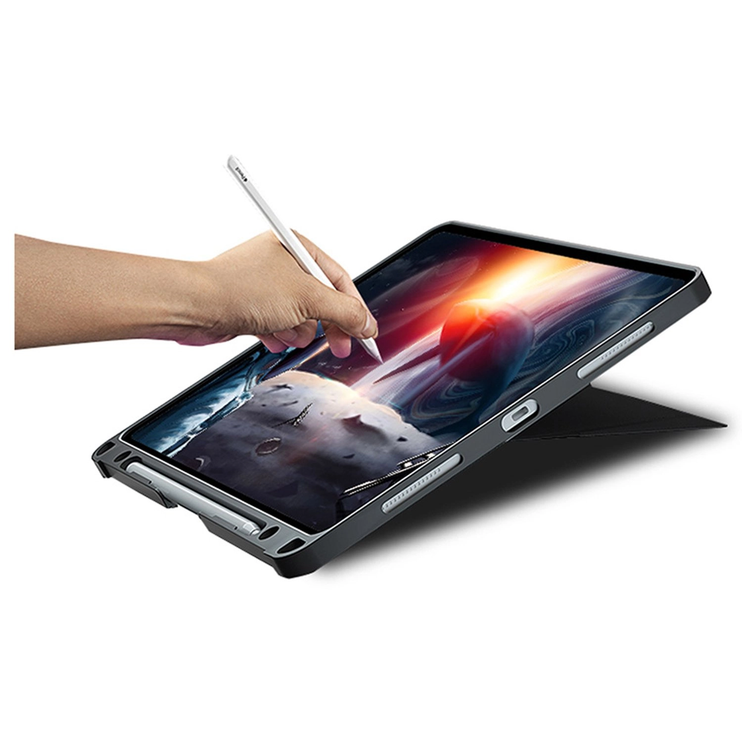 Keyboard Case with Pencil Holder for iPad 10.9-inch/11-inch