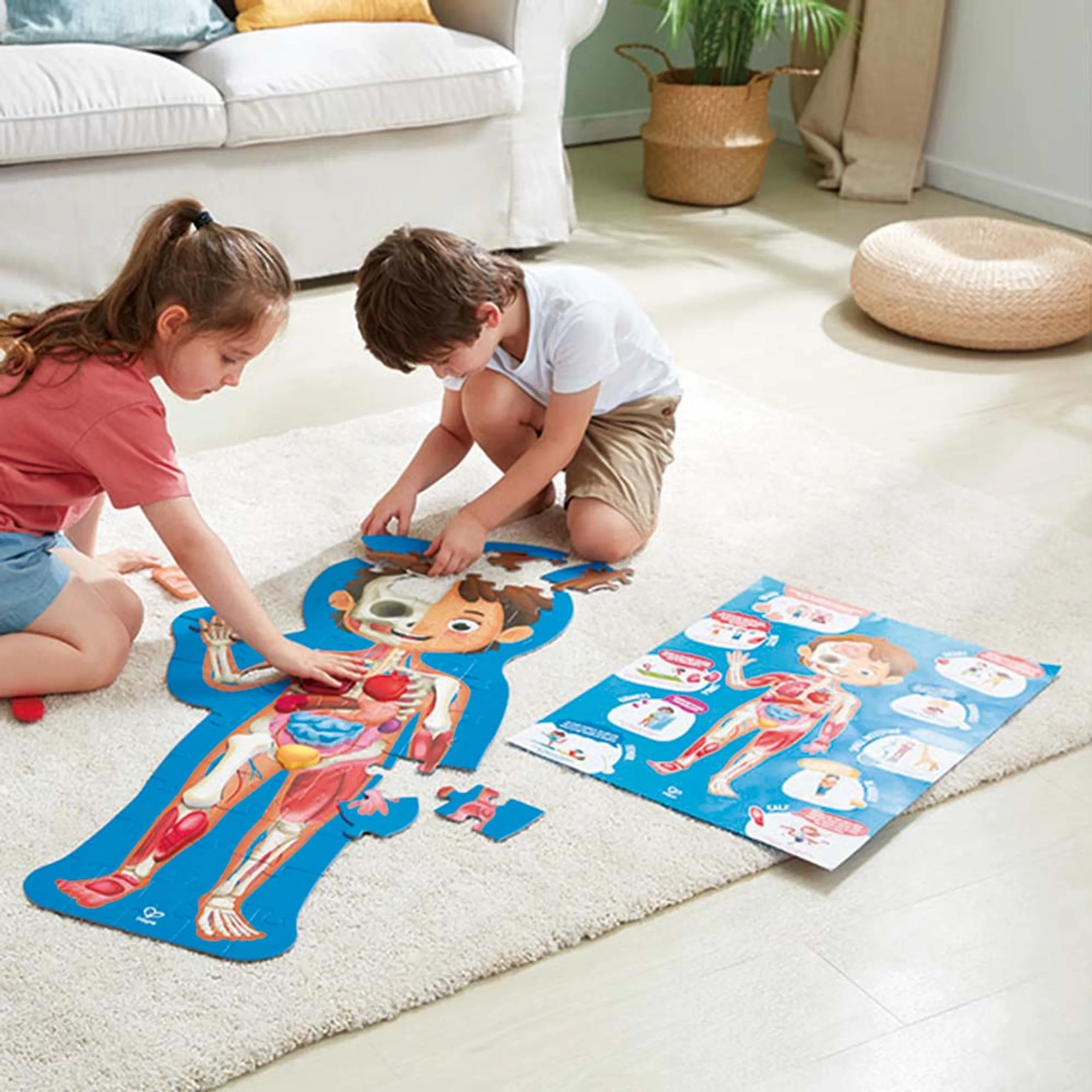 Human Body Jigsaw Puzzle - 4 years and up 60 pieces