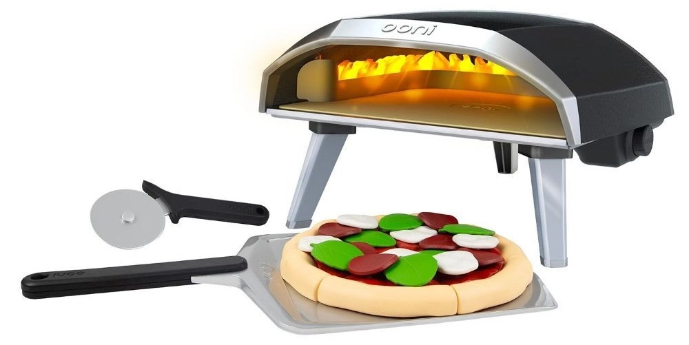 Casdon Ooni Pizza Oven - Flame-effect light Pizza Peel Pizza Cutter (WB-79050)