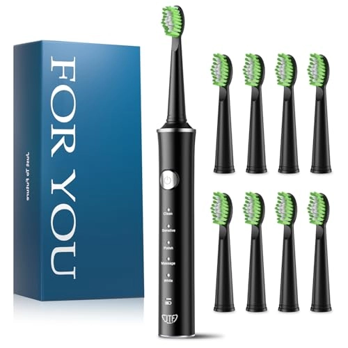 J40 - Sonic 5 Modes 6 Brush Heads