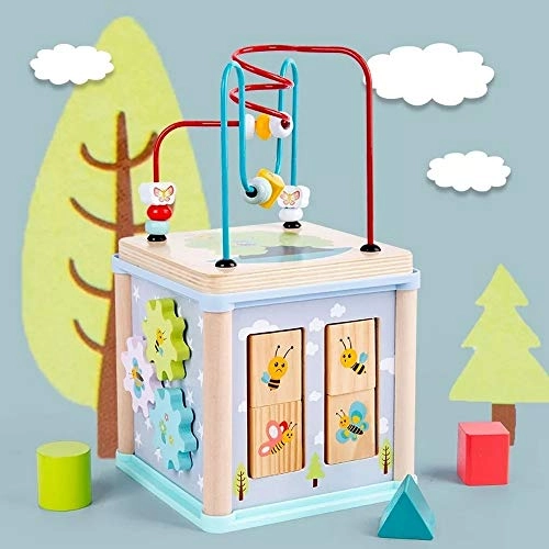 Activity Cube Treasure Box - 3+ 1 pieces