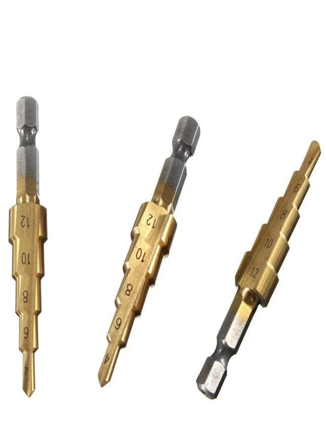 5-Step Cone Drill - Titanium HSS 4-12MM