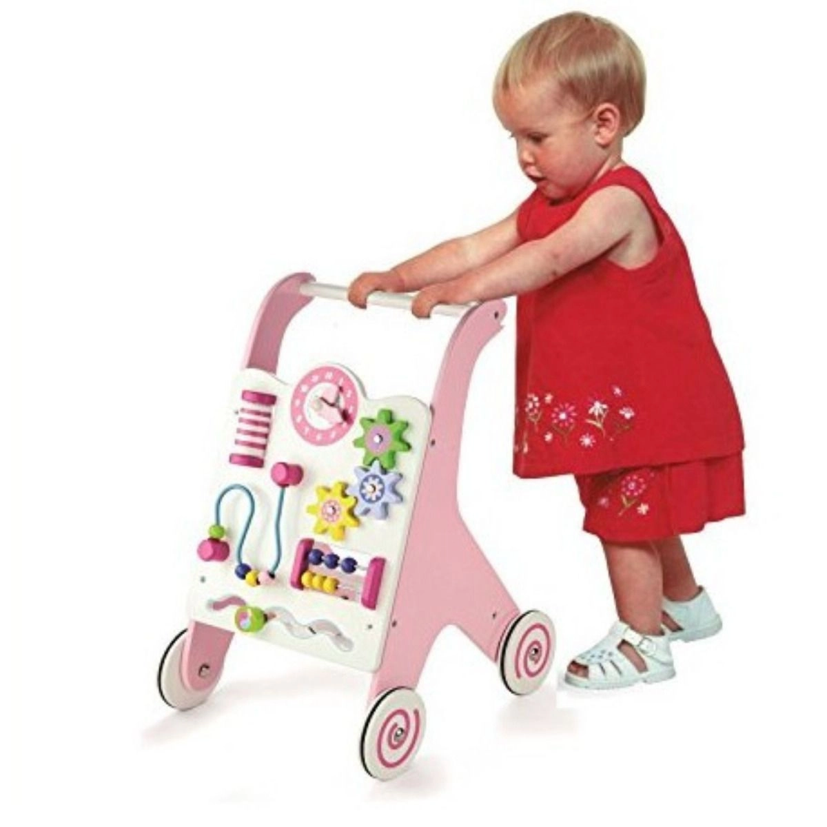 Baby Walker - Pink Suitable for 12 months to 3 years