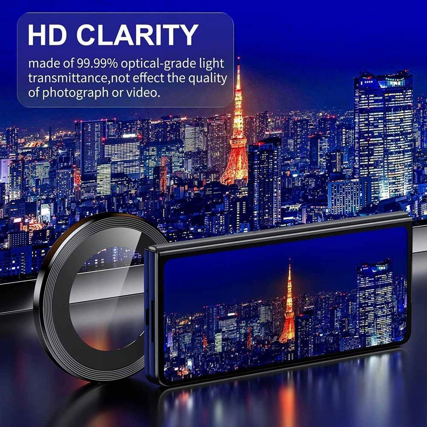 Clear Camera Lens Protector for Samsung Galaxy Z Fold 6