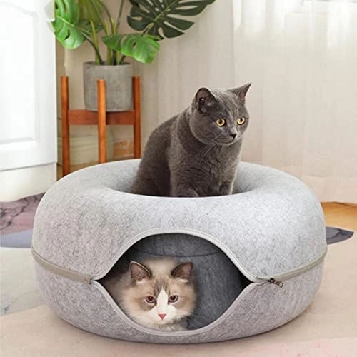 Cat Tunnel Bed - About 50x50x20cm Felt