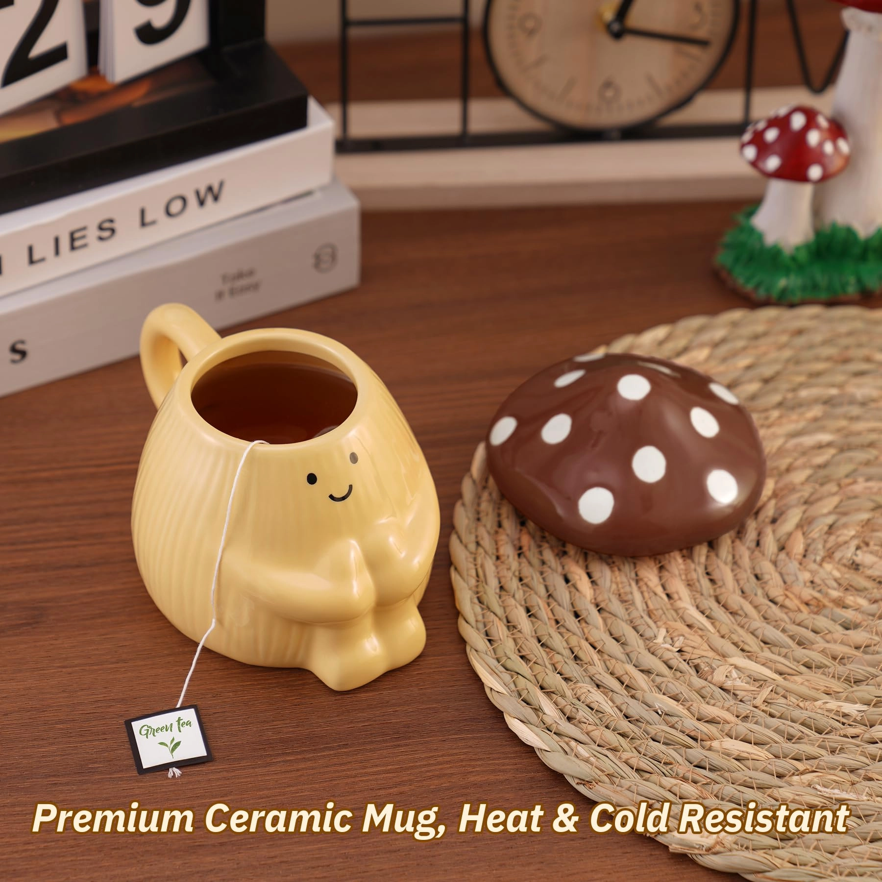 Mushroom Coffee Mug - 1 pcs - 458 ml