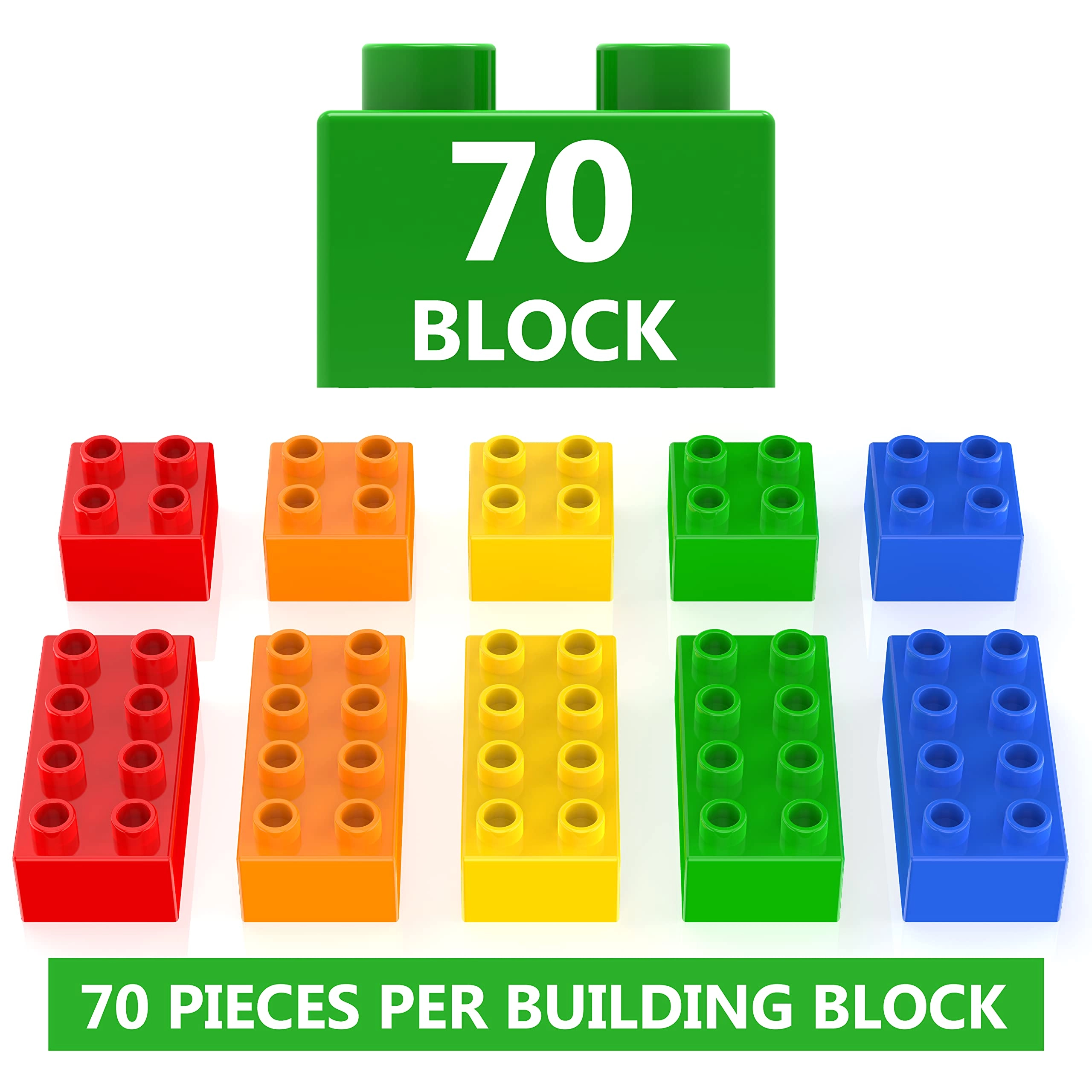 building blocks - 70 pcs