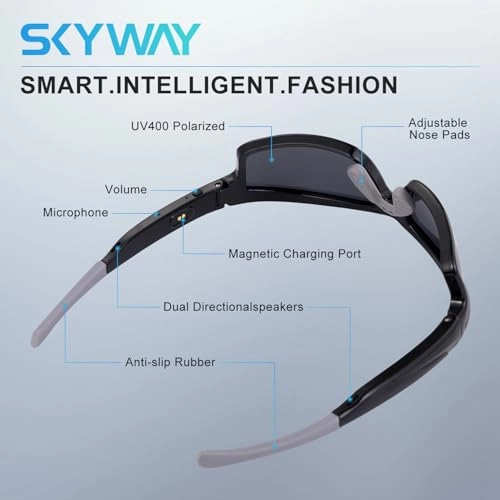 Polarized Sports Sunglasses - Blue