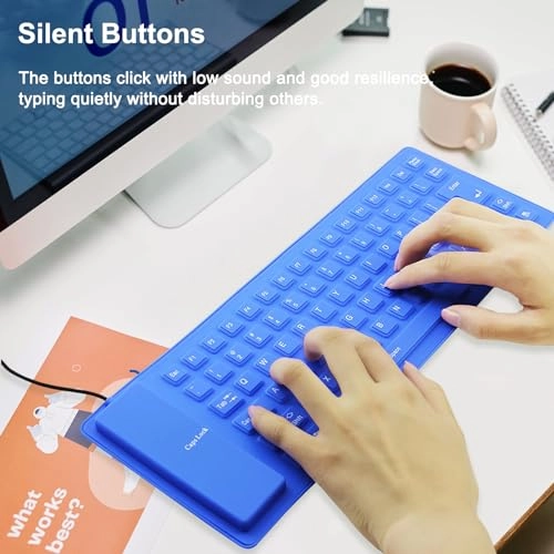 Foldable wired keyboard - Wired