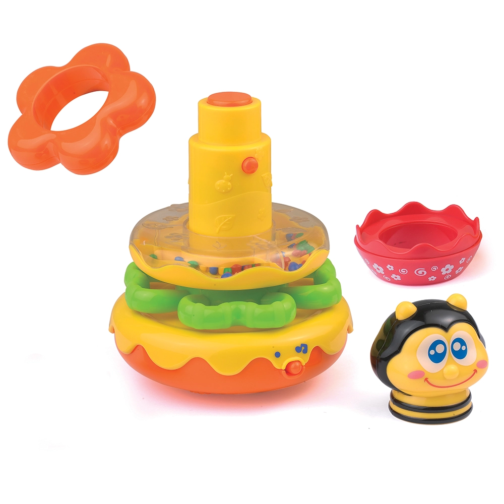 Little Learner Honey Bee Stacking Rings - Suitable for 12 months & above