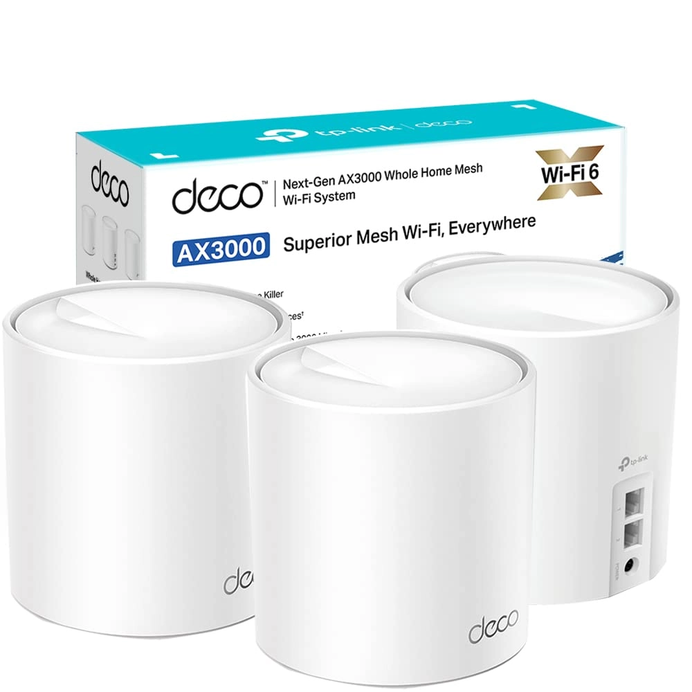 TP-Link Deco X60 - Wi-Fi 6 3-Pack