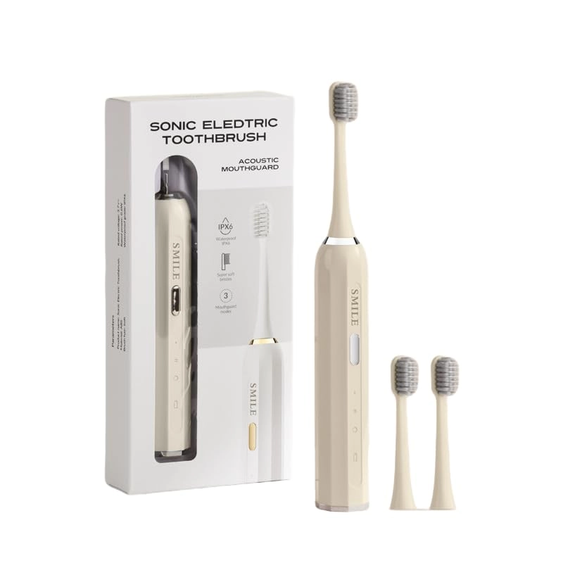 LOOPGANEN French Arch Electric Toothbrush - Rechargeable 3 settings