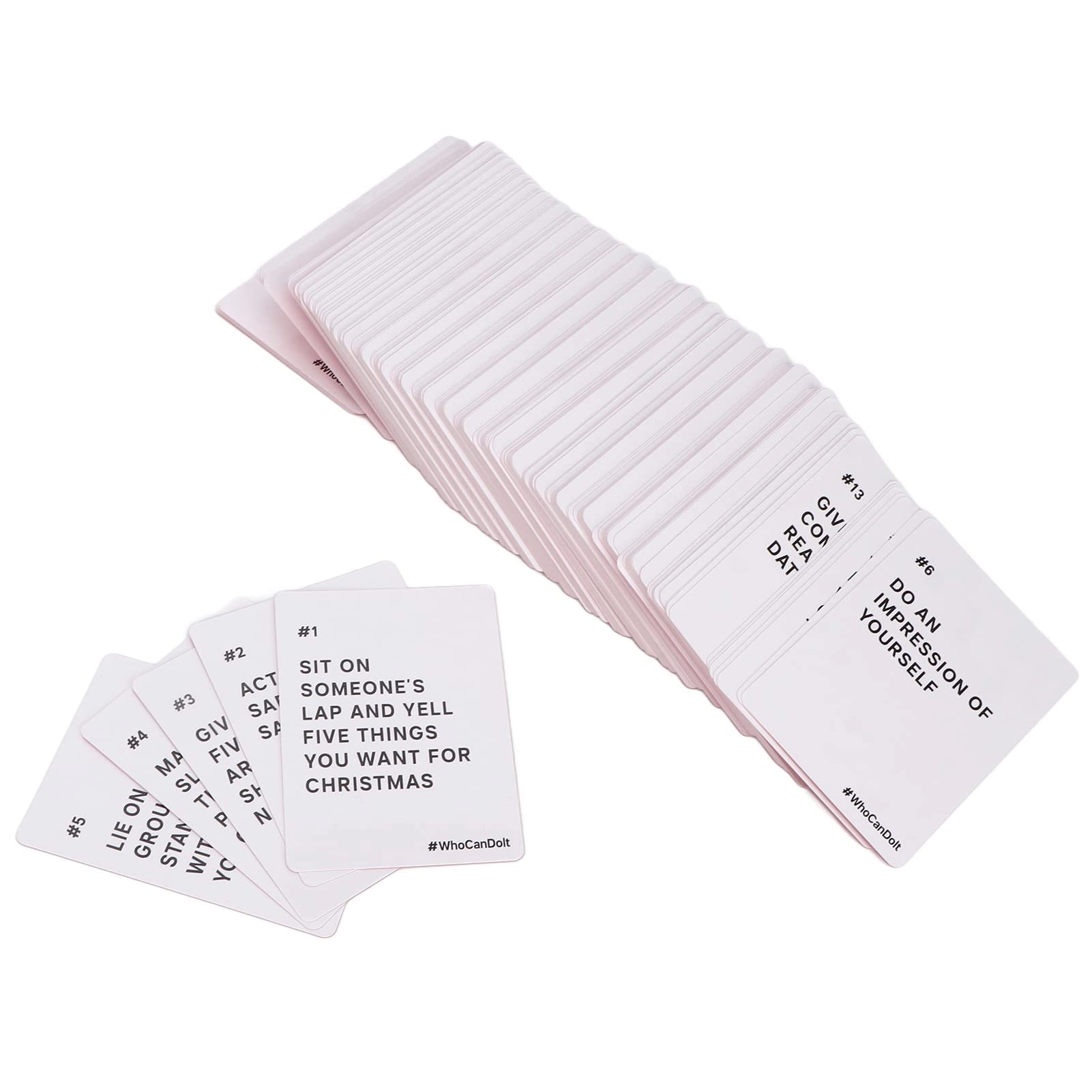 Zoeyilan Challenge Party Game - English 17+ 250 pieces