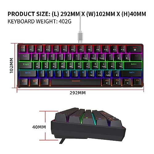 60% Wired Mechanical Keyboard - Wired