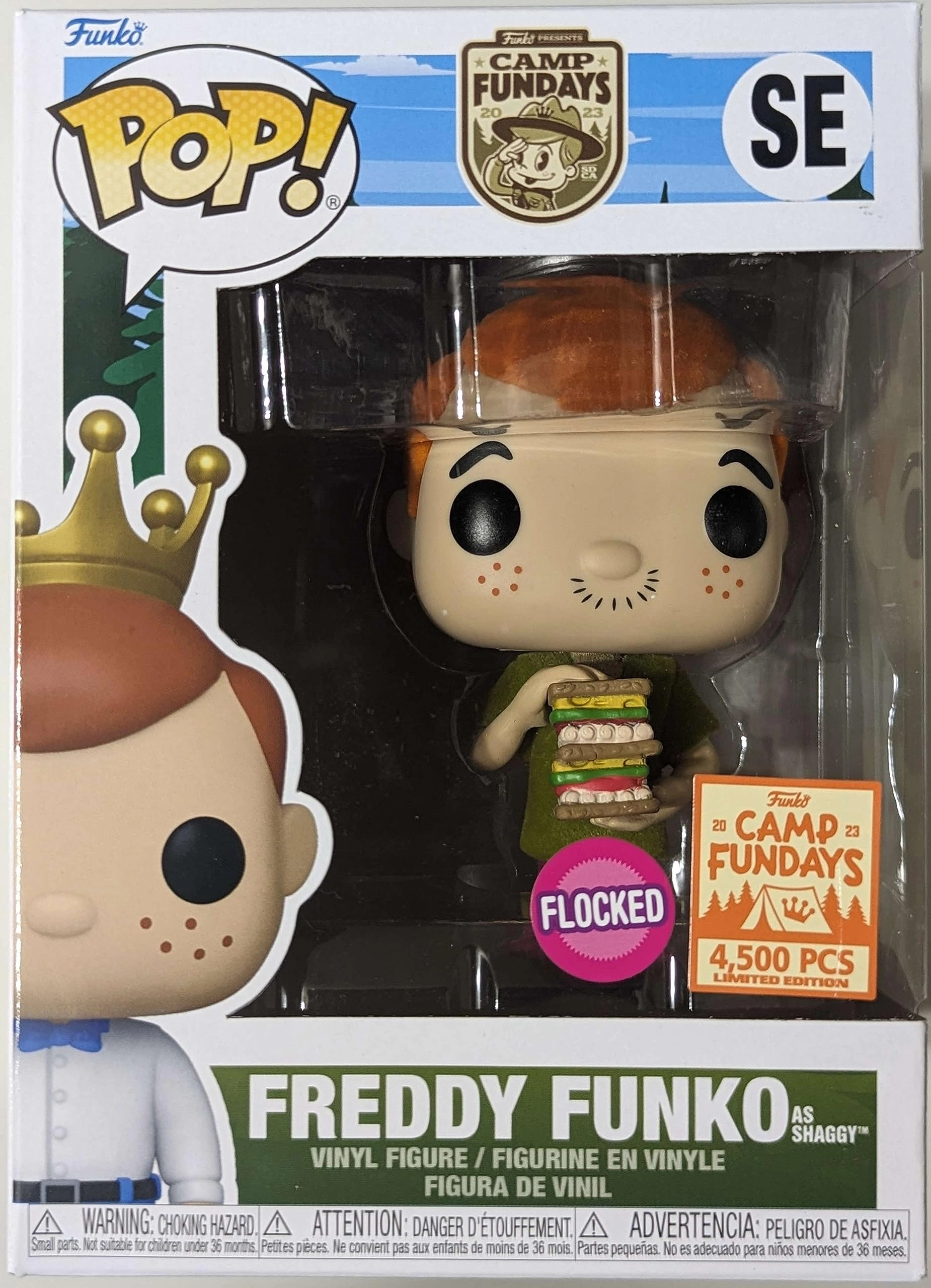 FUNKO Freddy as Shaggy - Scooby-Doo (10.16 cm) (LE4500)
