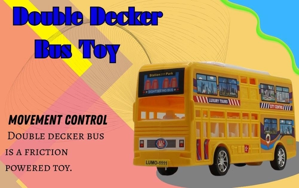 Double Decker Bus - 1 pcs