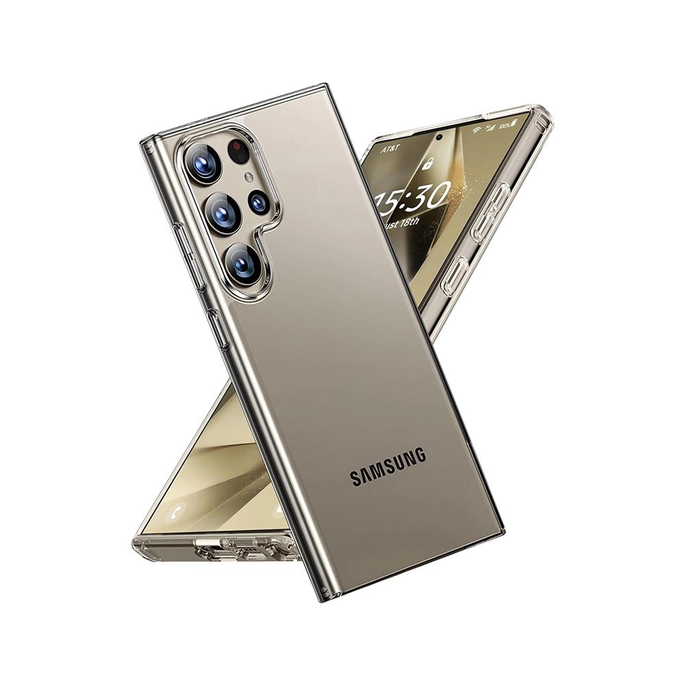 Crystal Clear Transparent Back Case for Samsung Galaxy S24 Ultra