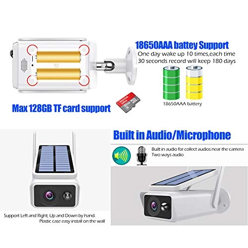 Solar Wireless Remote Surveillance Camera 5MP