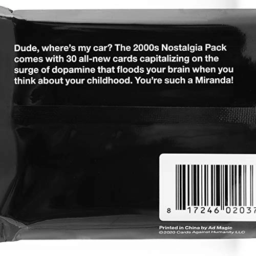 Cards Against Humanity: 2000s Nostalgia Pack