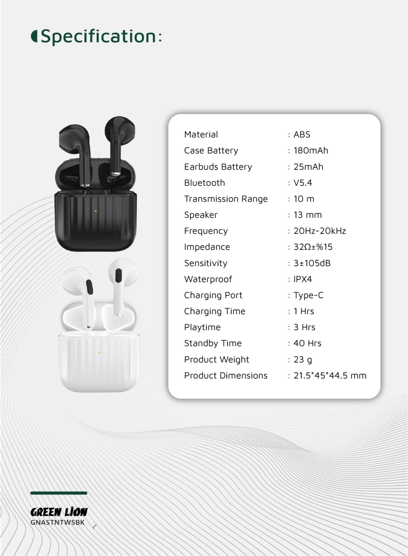 Austin Wireless Earbud
