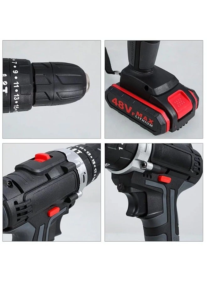 Cordless Electric Drill Kit - 48V