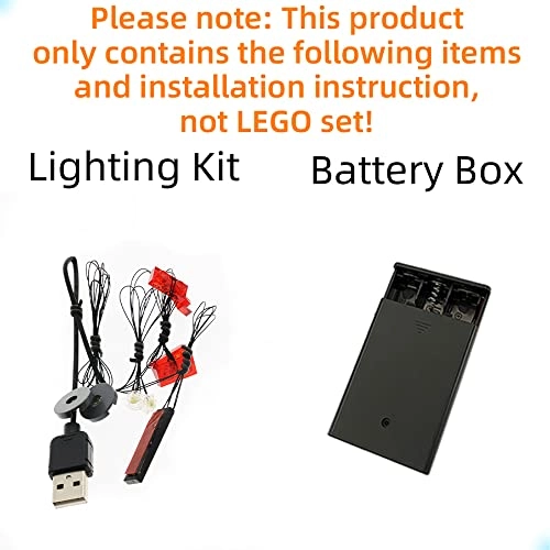 LED Light Kit for LEGO Jeep Wrangler 42122