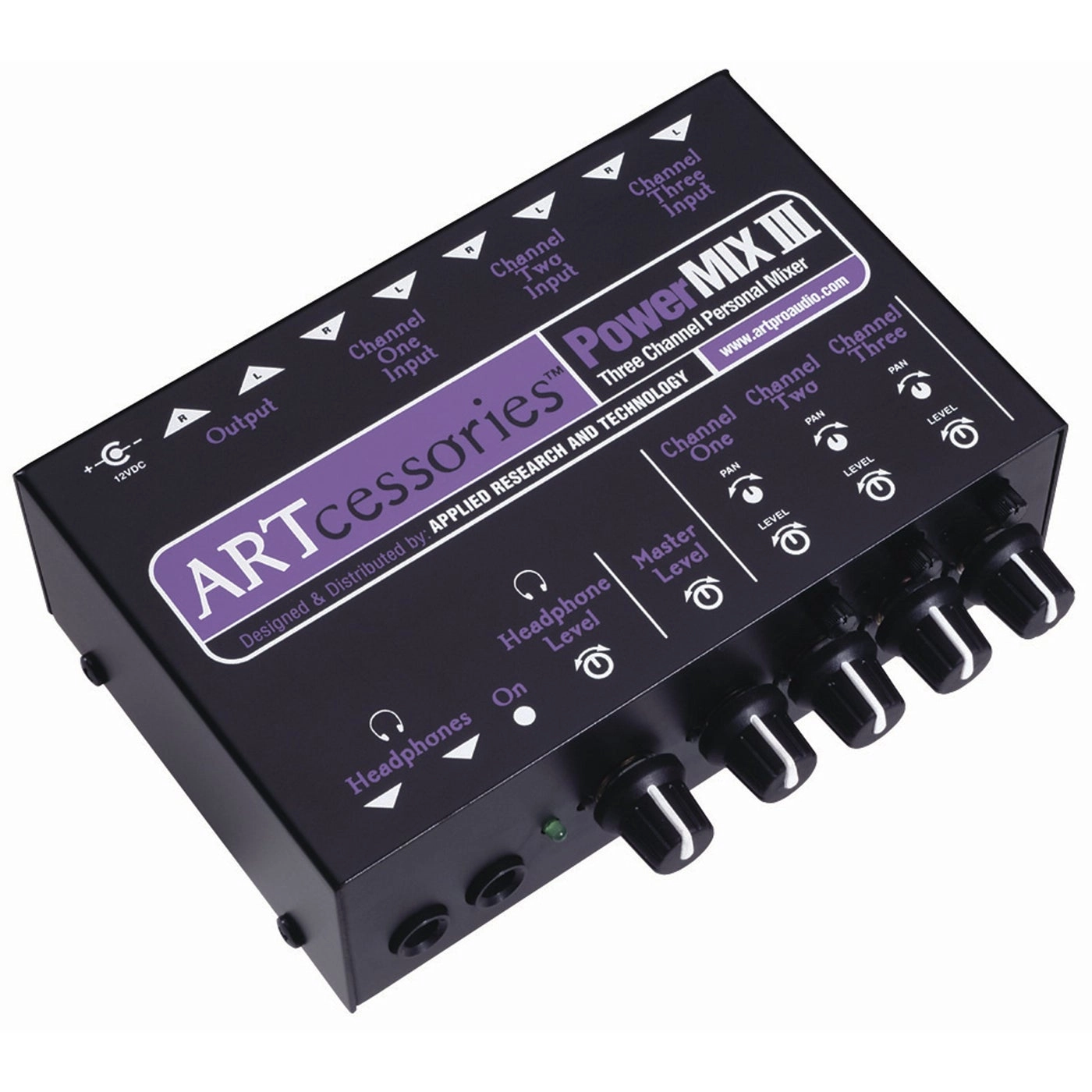 ART PowerMIX III - Three Channel