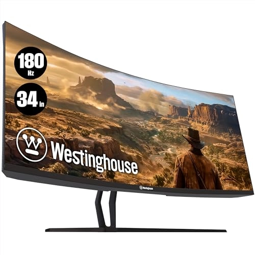 Curved Ultrawide Gaming Monitor - 813784023352 34 Inch 3440 x 1440