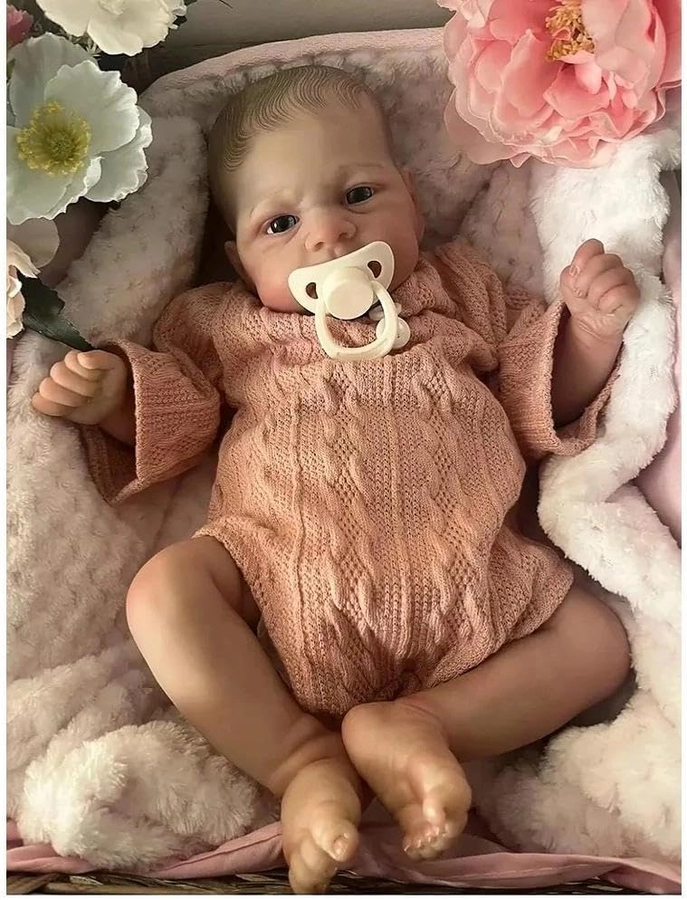 Elijah Reborn Baby Doll - 17 inch Vinyl Ages 3+