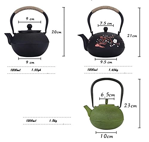 Cast Iron Electric Kettle - cast iron 1000 ml / 1200 ml