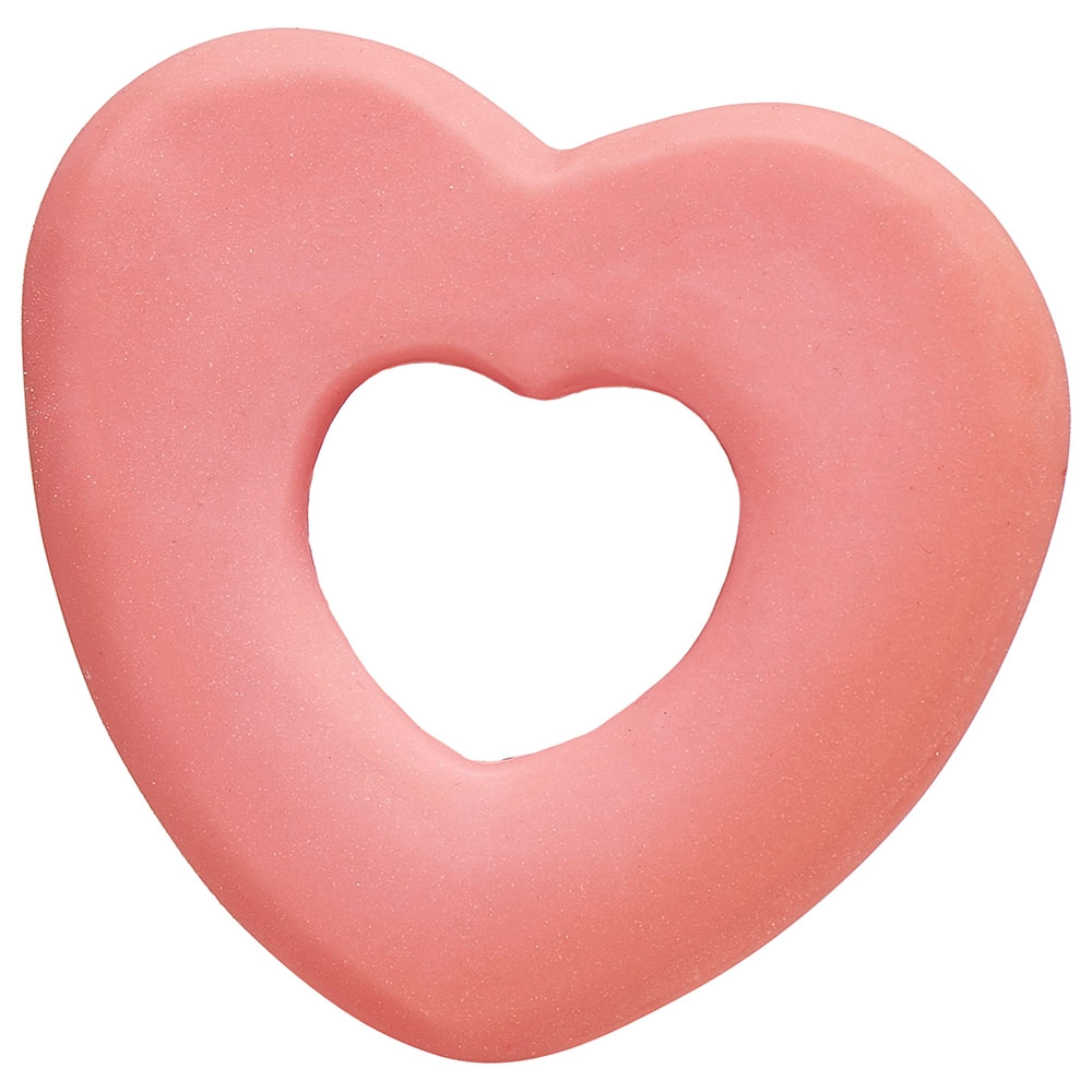 Lanco L'Amor Heart Teether - pure natural rubber