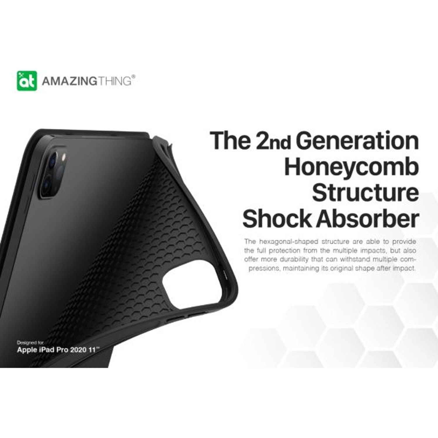 Folio Case with Pencil Holder for iPad Pro 11-inch (2020)