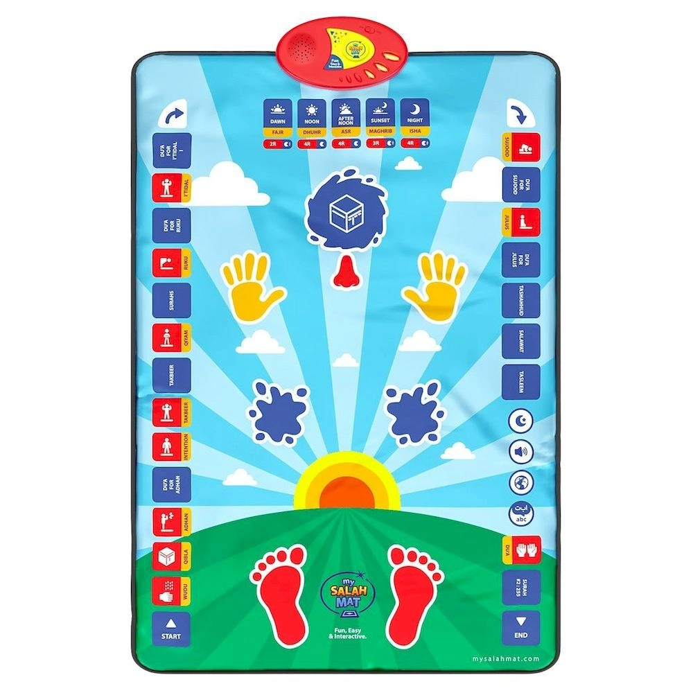 My Salah Mat Interactive Kids Prayer Mat - Suitable for 3 years & above