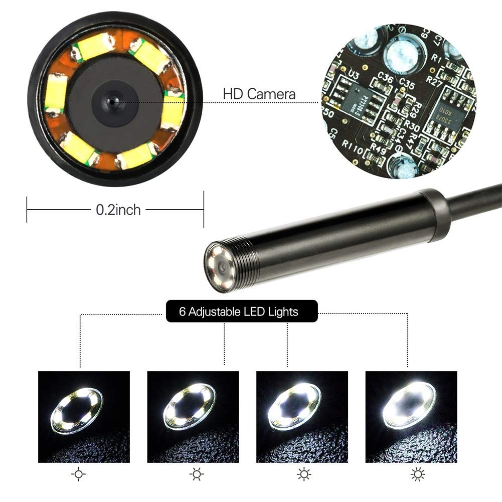 Endoscope Camera - 5.5MM 6.5ft