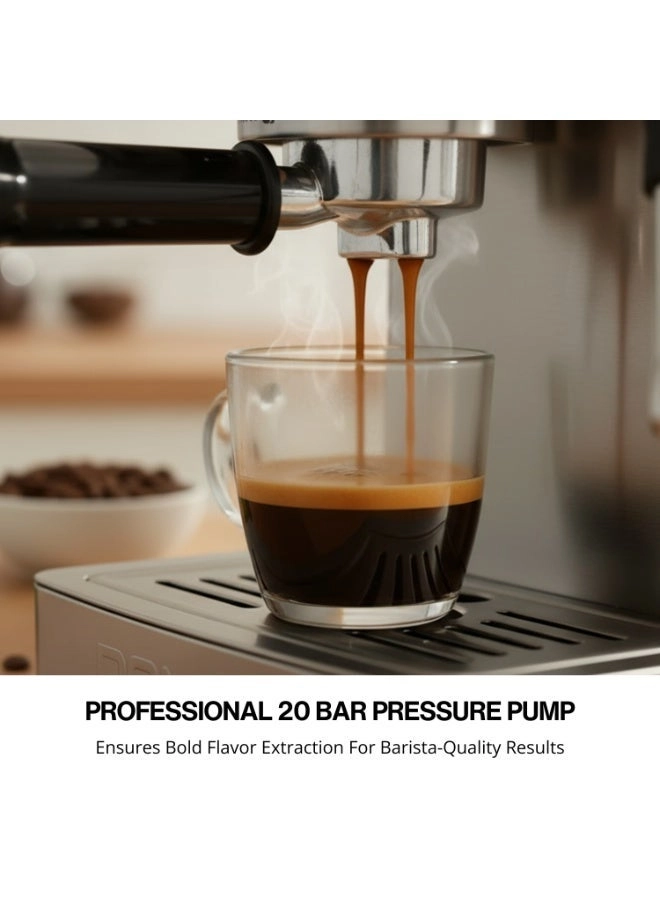 KCM810 - 20-Bar Thermo Block Precision Steam Wand