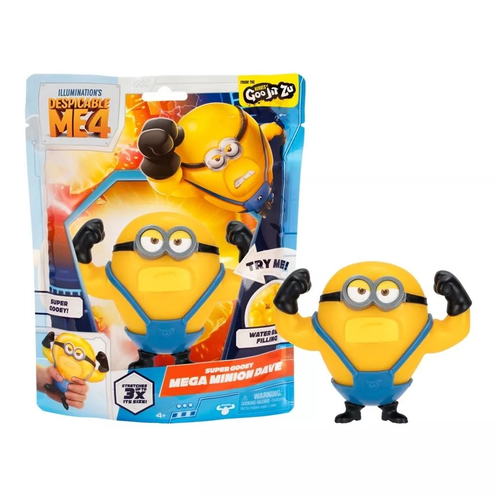 Mega Minion Dave - Super Gooey Stretchy Figure