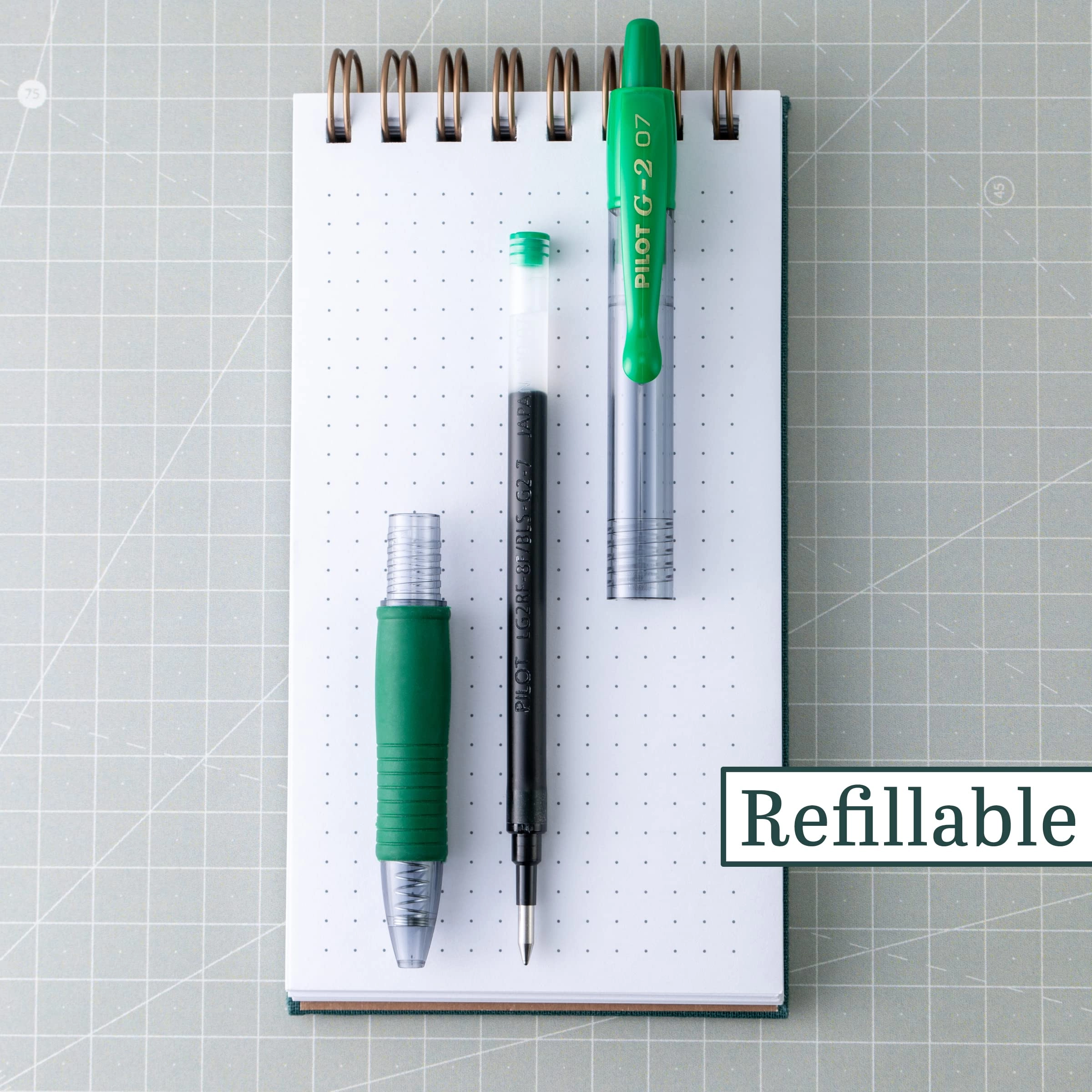 Gel Ink Pen - 6 Pieces 0.7 mm